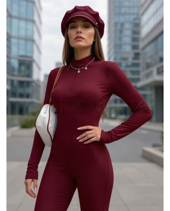 Bordový zateplený overal-323370-20