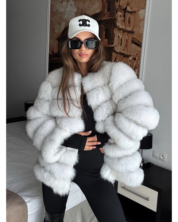Kožuch ALMA KOCH WHITE-322802-20