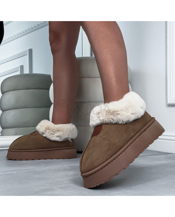 Hnedá nasúvcia obuv-324277-20