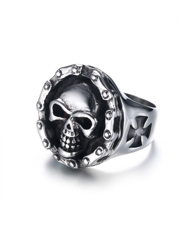 Pánsky oceľový prsteň