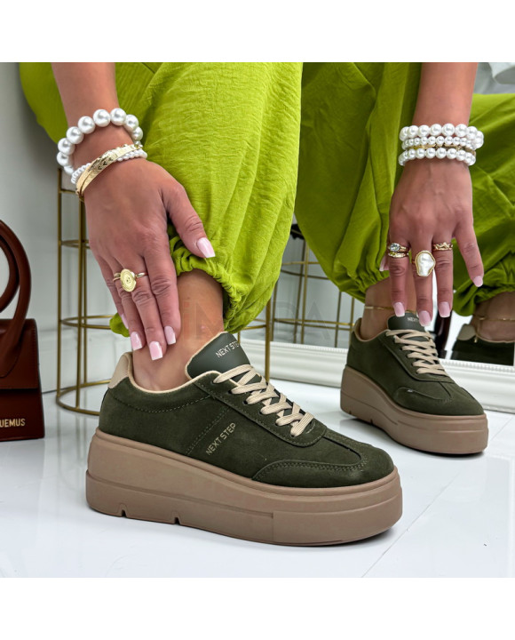 Tmavozelené tenisky-327223-20