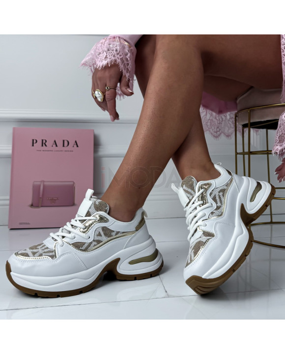 Bielo-zlaté tenisky-325551-20