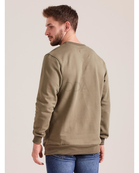 Zelená bavlnená mikina-244050-20