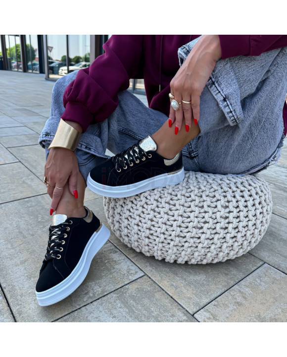 Čierno-zlaté tenisky-321695-20