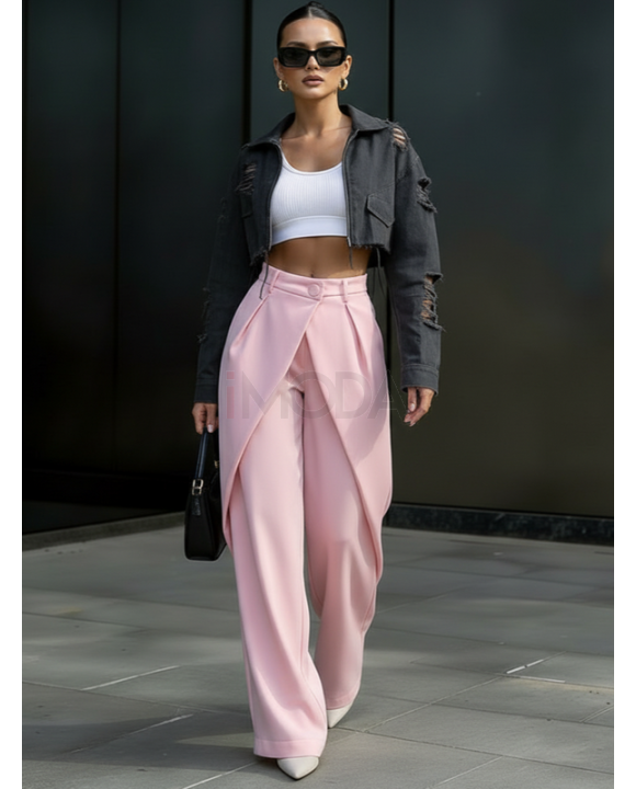 Ružové široké nohavice-325858-20