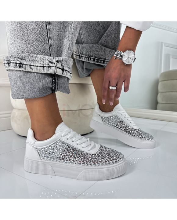 Biele tenisky s kamienkami-324907-20