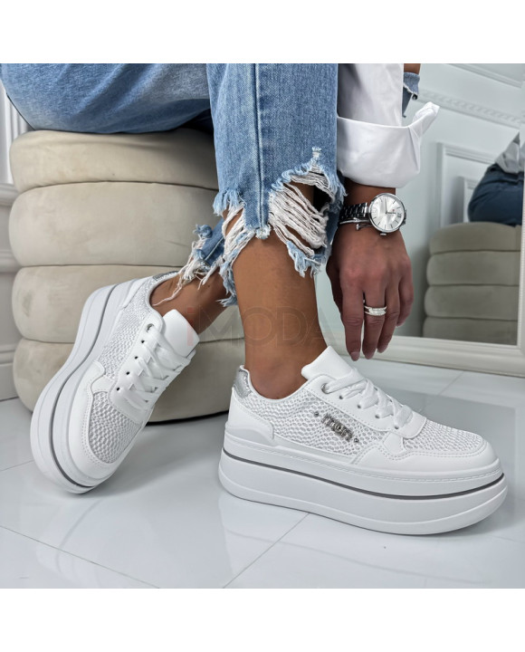 Biele tenisky na platforme-324844-20