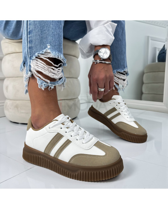 Bielo-béžové tenisky-324830-20