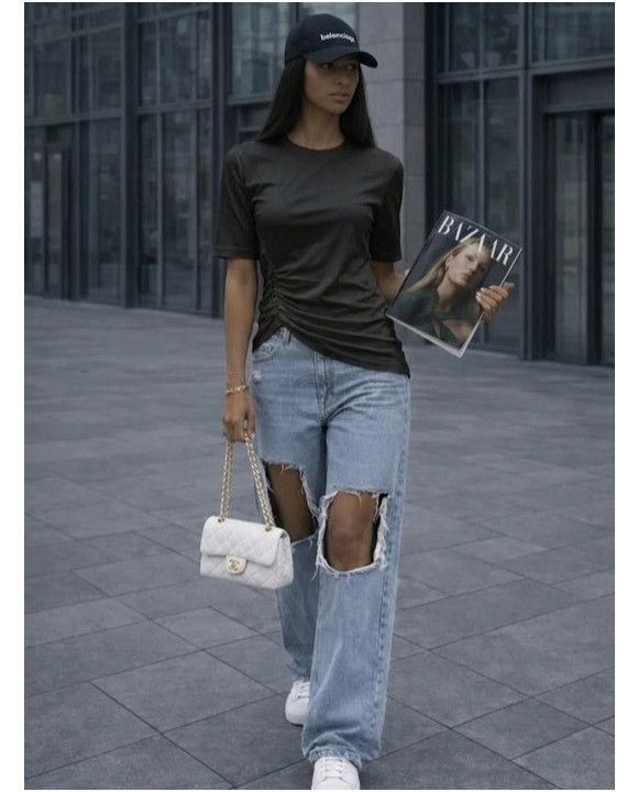 Čierne tričko-326272-20