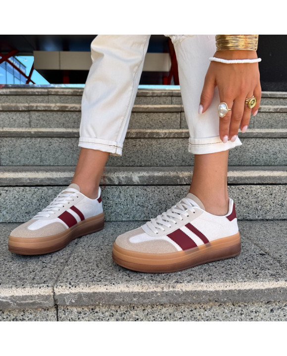 Béžovo-vínové tenisky-320698-20