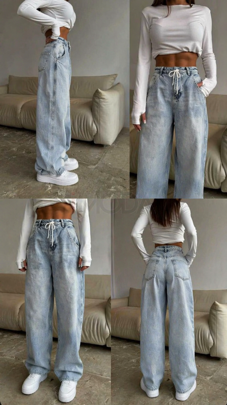 Svetlomodré široké rifle-327327-37