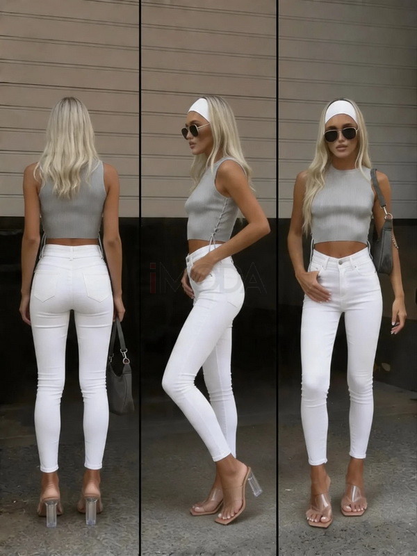 Biele úzke rifle-327317-34