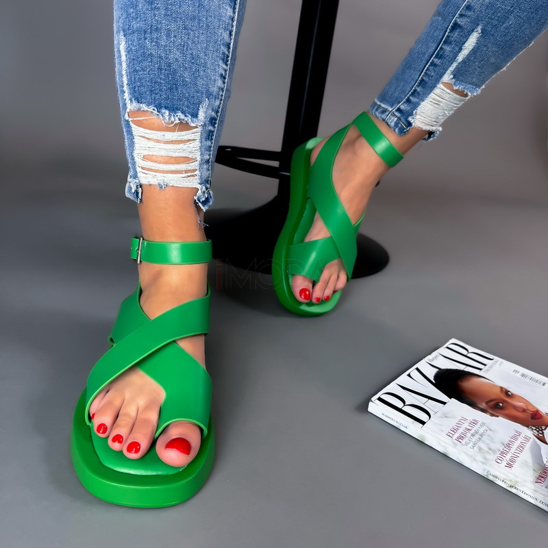 Zelené sandále-288458-35