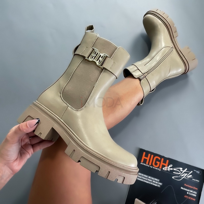 Hnedé nízke čižmy-294184-31