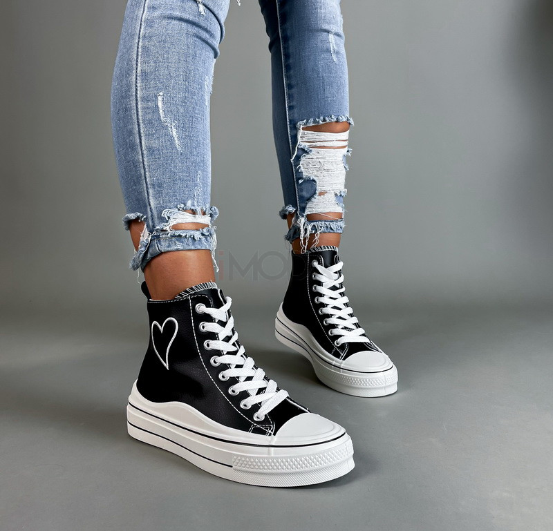 Čierne členkové tenisky-288479-31