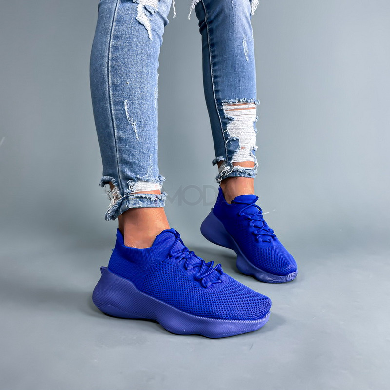 Modré plátene tenisky-284883-36