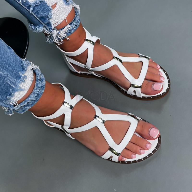 Biele sandále-286213-33