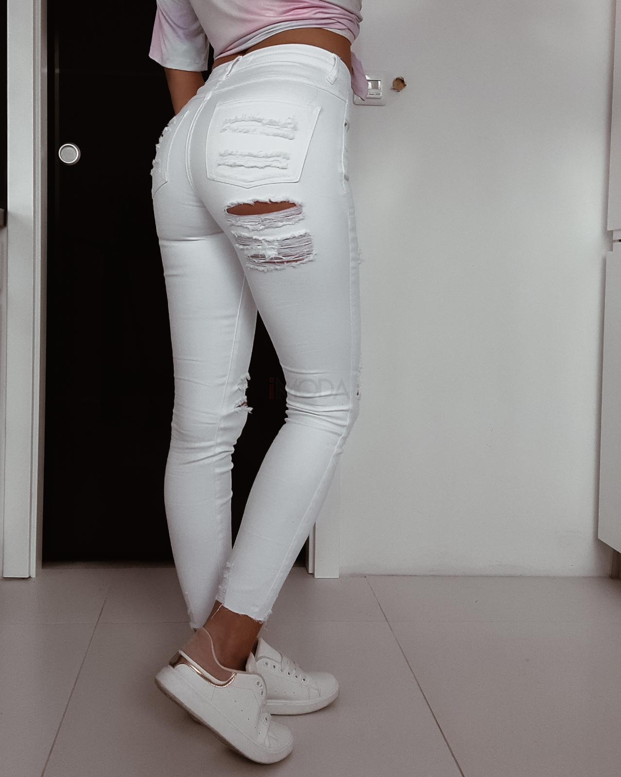 Biele potrhané rifle-261881-31