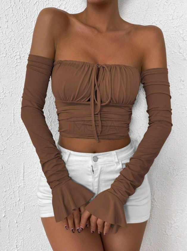 Hnedý top-316916-32