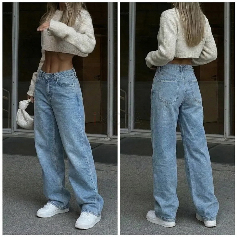 Svetlomodré široké rifle-327339-31