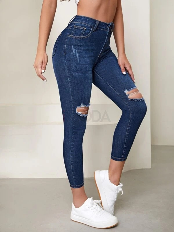 Modré rifle s vysokým pásom-283821-315