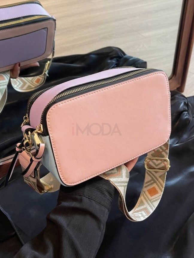 Ružová crossbody kabelka-293351-33