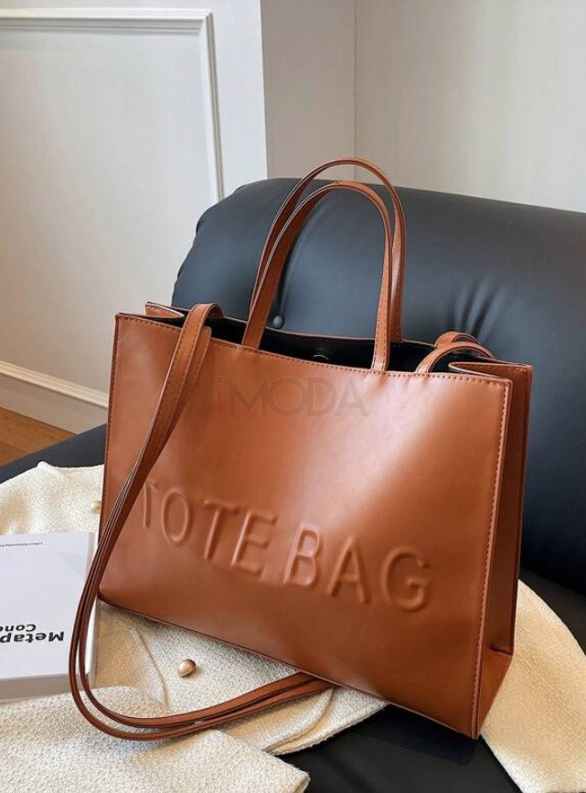 Hnedá kabelka TOTE bag-293378-33
