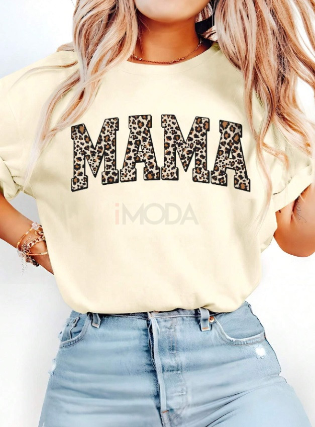 Béžové tričko MAMA-304672-36
