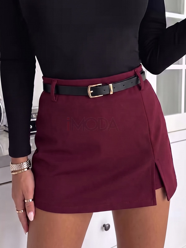 BORDO kraťasová sukňa s opaskom-329862-35