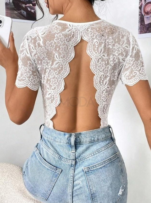 Biele body s odhaleným chrbtom-301263-31