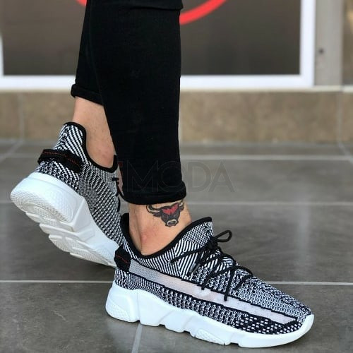 Čierno-biele pánske tenisky-247693-311