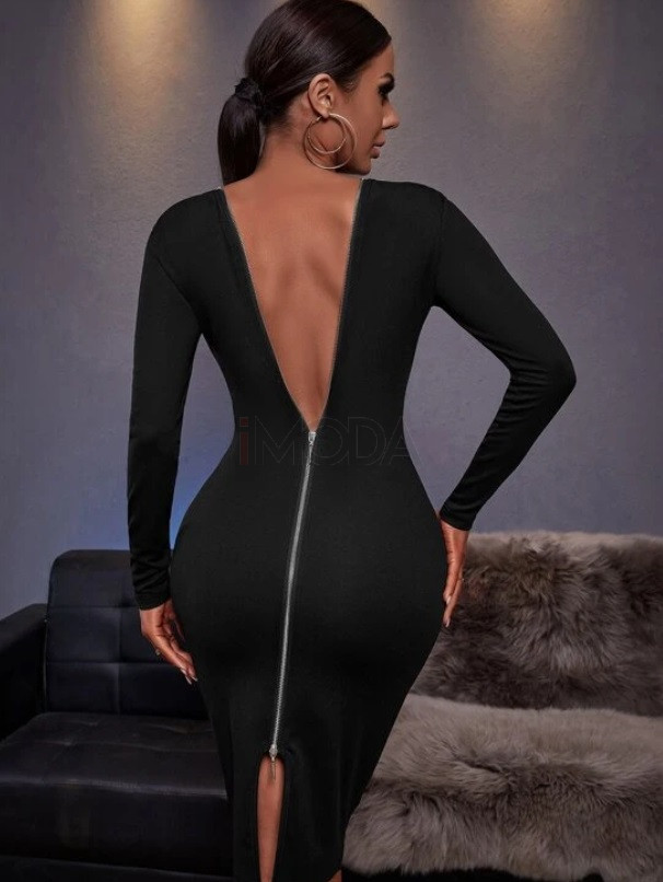 Sexy šaty si zipsom-294285-33