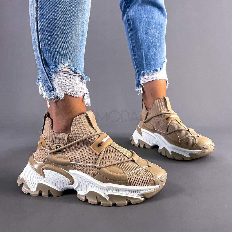 Tmavobéžové tenisky-263036-32