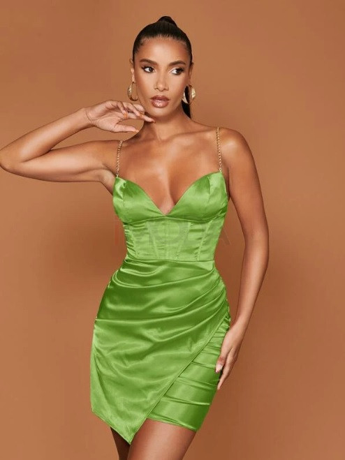 Zelené korzetové šaty-271851-34