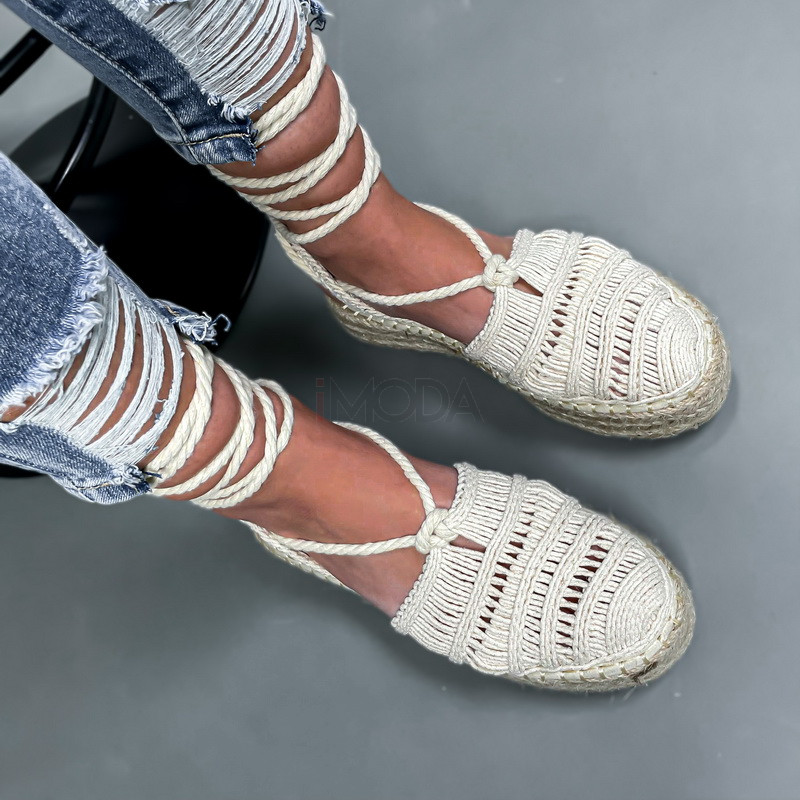 Béžové trendy sandále-236397-35
