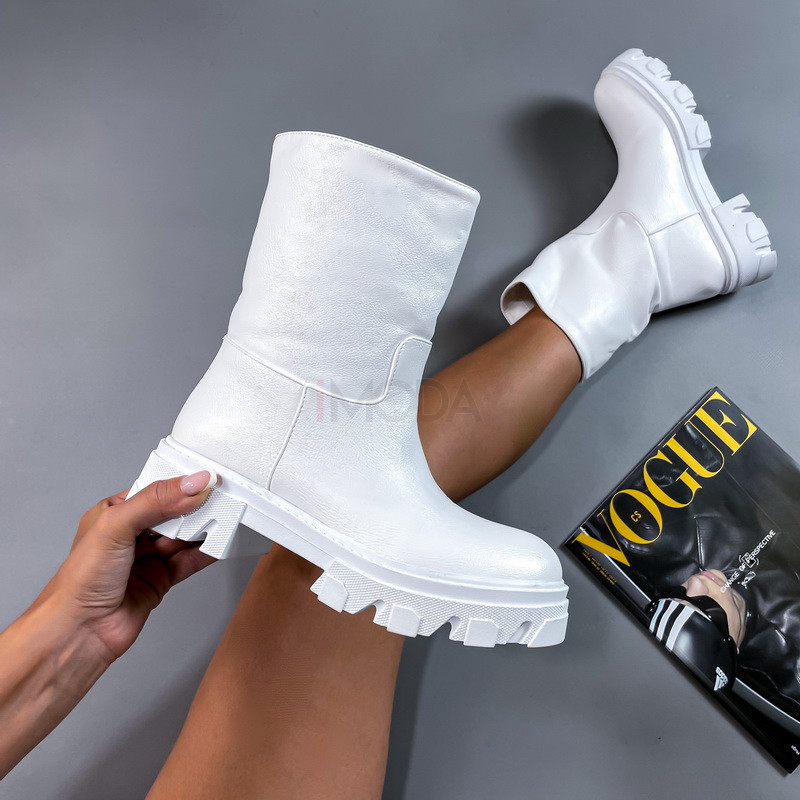 Biele nízke čižmy-273077-33