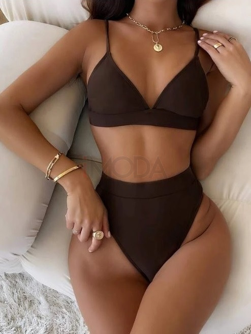 Hnedé dvojdielne plavky-282848-35