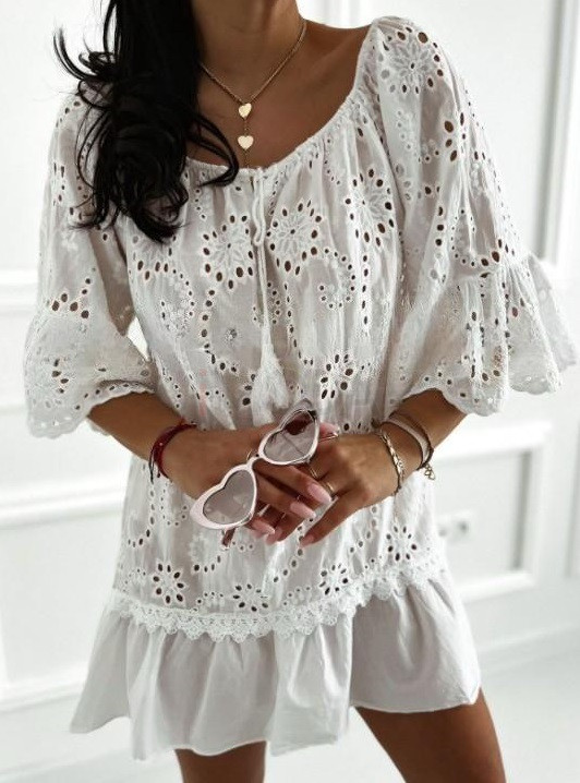 Biele madeirové šaty-301366-31