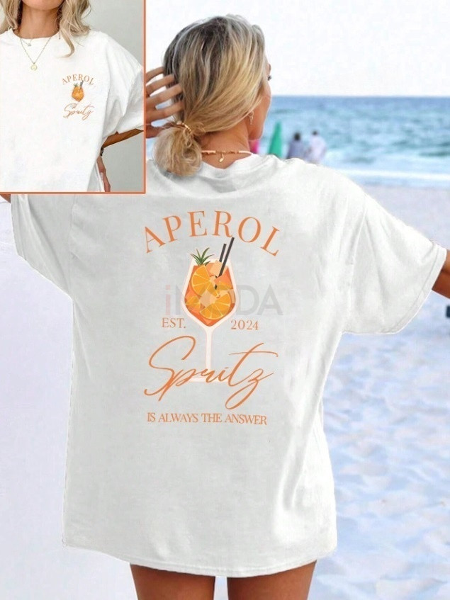 Biele tričko APEROL-307726-310