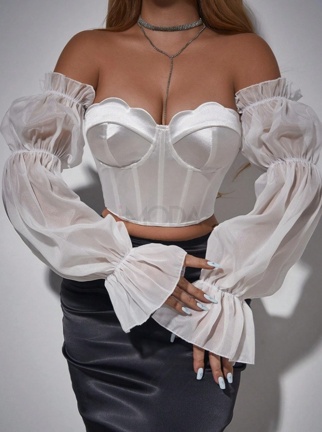 Biely saténový korzet-326652-37