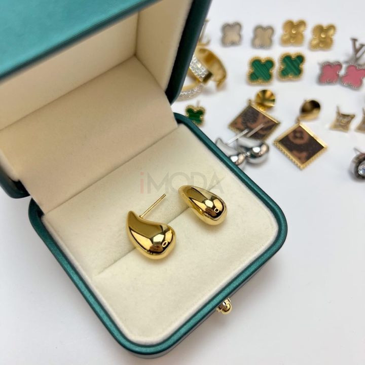 Pozlátené náušnice kvapky-303873-33