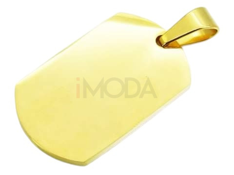 Army oceľový prívesok pozlátený-311865-32