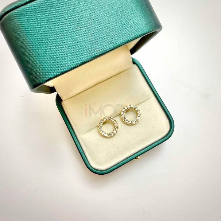 Dámske oceľové náušnice kruh-315928-34