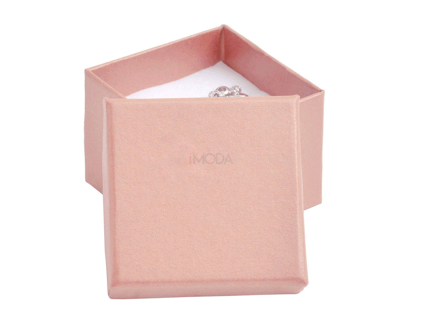 Ružová papierová darčeková krabička-278229-31