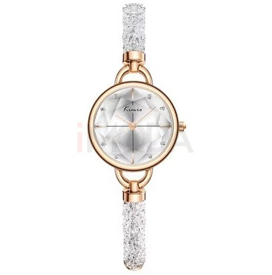 Romantické kryštálové hodinky CELESTE-316904-36
