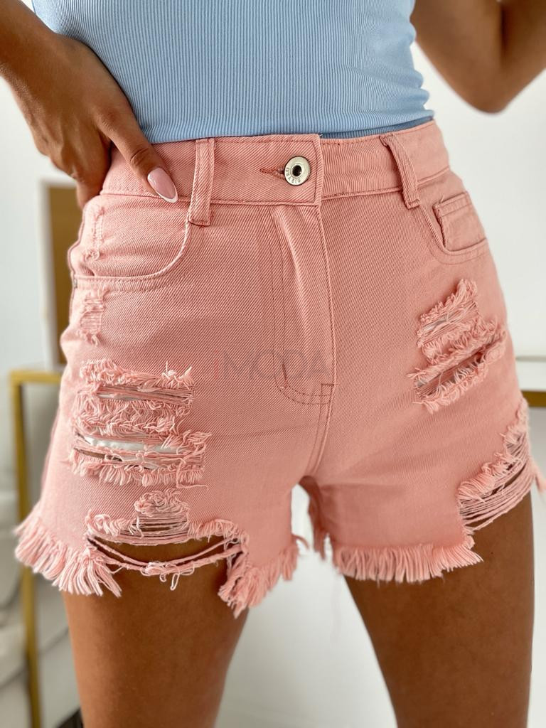 Ružové rifľové kraťasy-267242-32