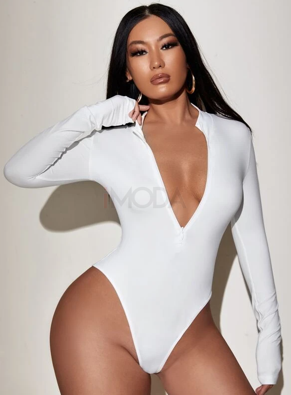 Biele body s dlhým rukávom-280643-36