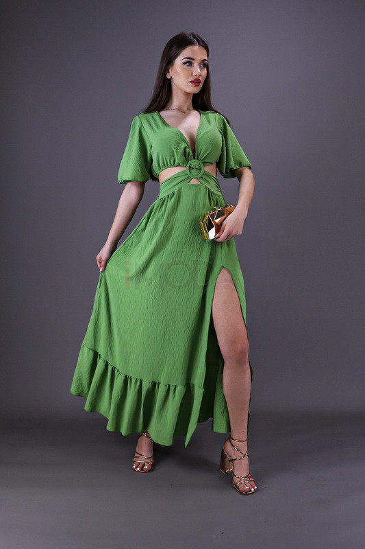 Zelené dlhé šaty-265749-32
