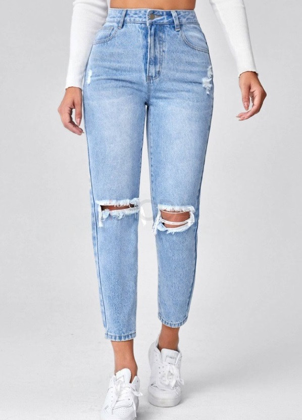 Modré potrhané rifle-302731-32