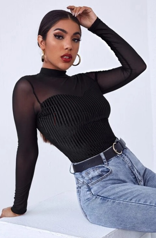 Čierny top-292877-31